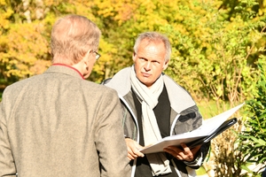 SES-Experte Heinz Hecht im Einsatz.