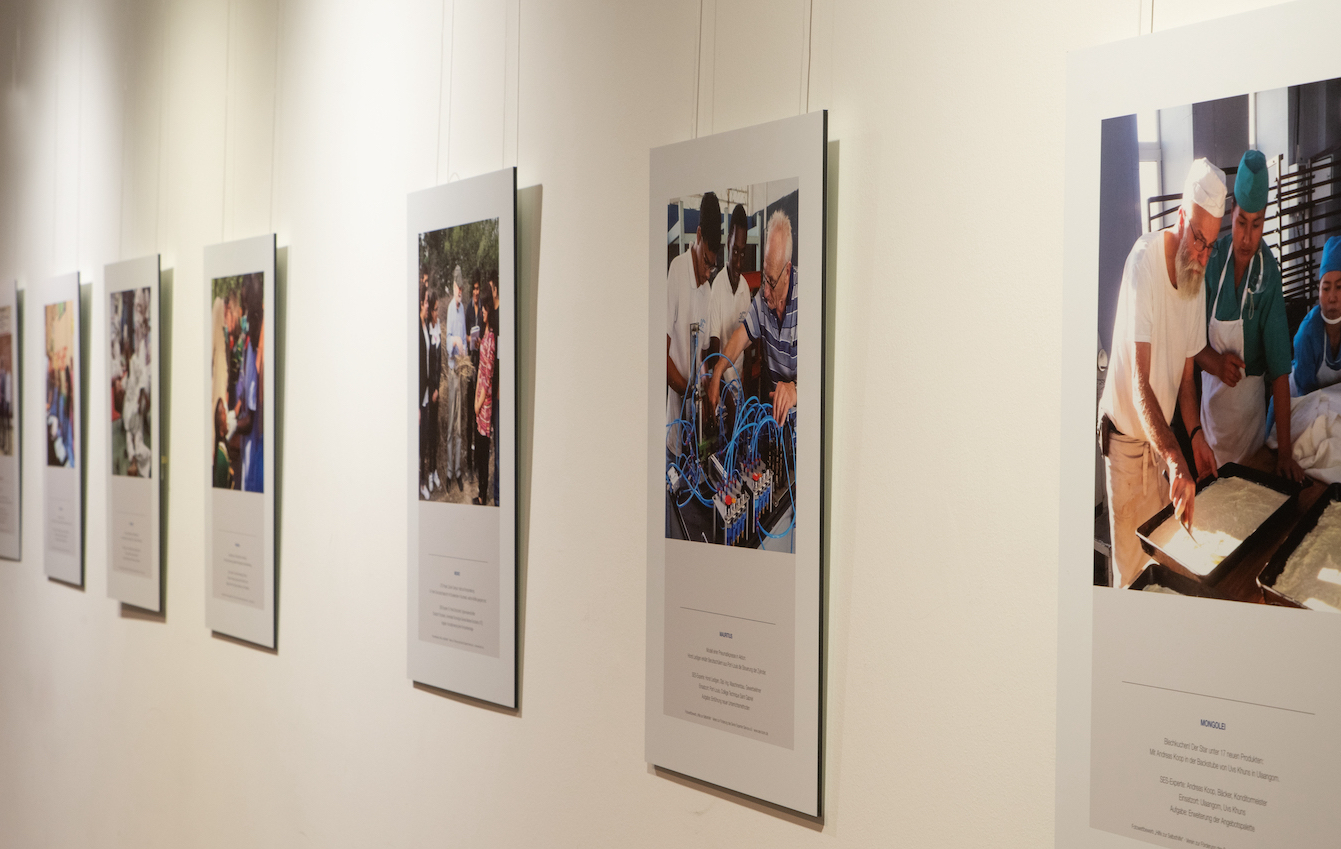 SES-Förderverein präsentiert Einsatzfotos in Ausstellung